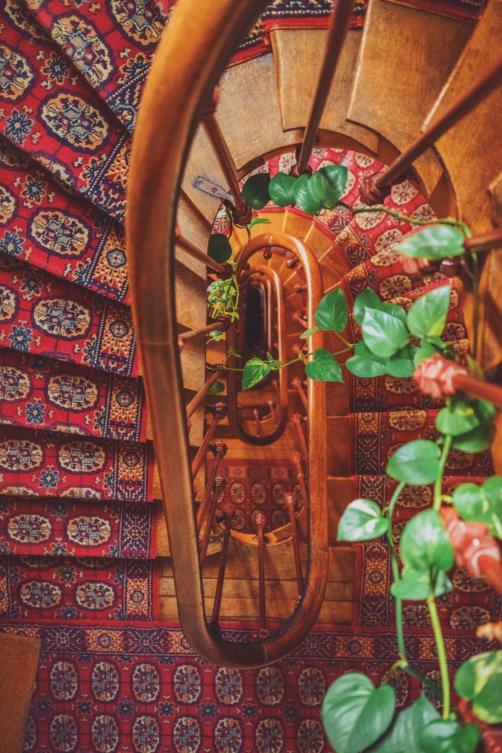 Escalier paris appartement familial