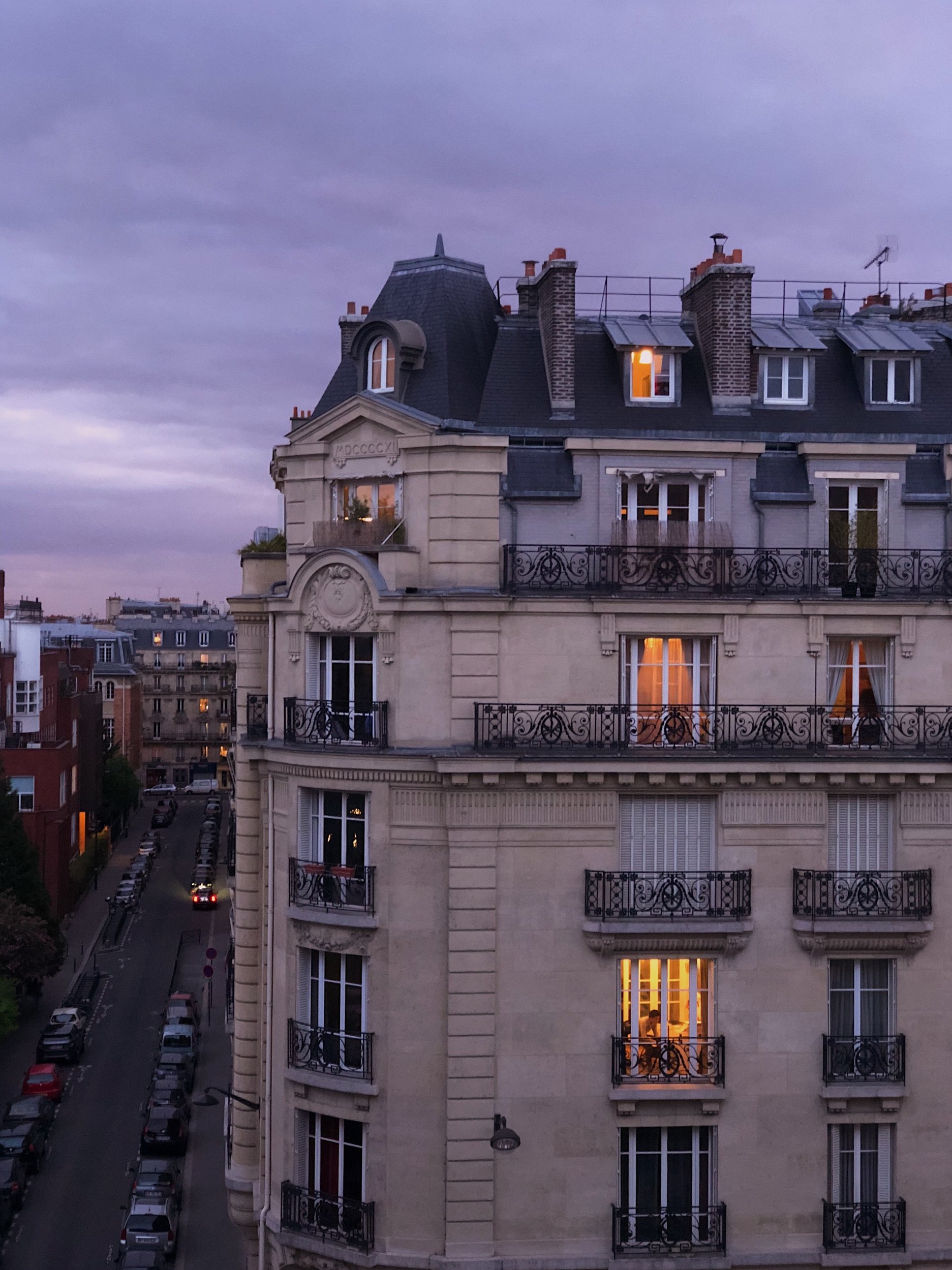 Immeuble haussmannien appartement familial 